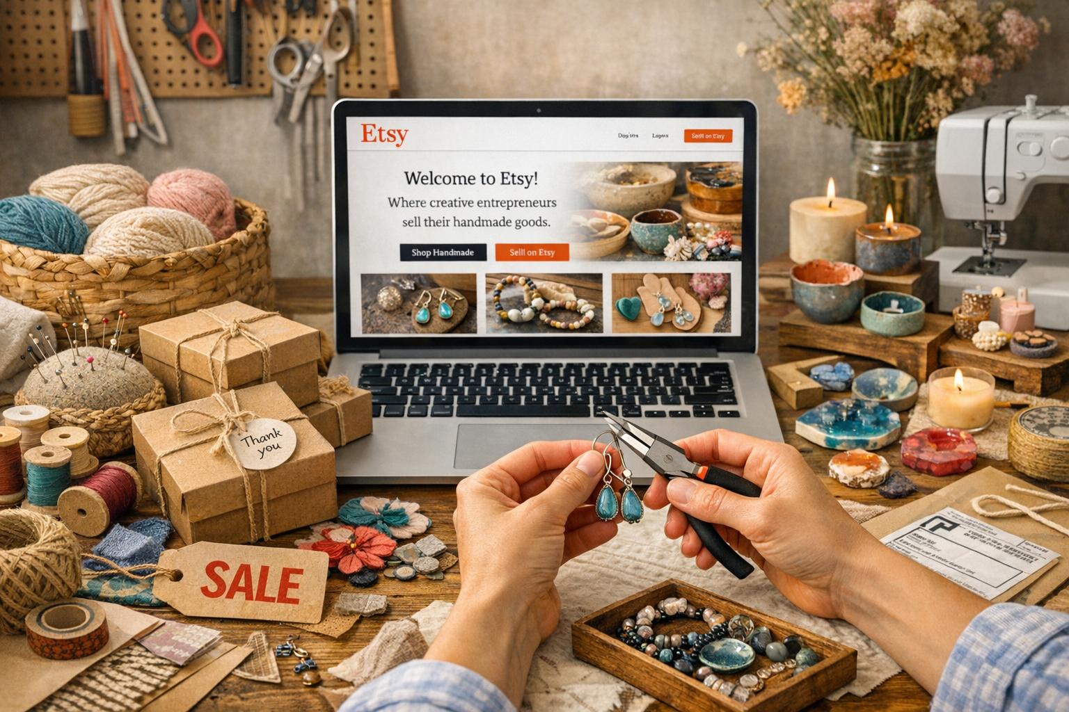 Handmade Crafts or Etsy Shop